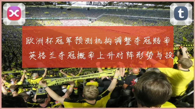 欧洲杯冠军预测机构调整夺冠赔率 英格兰夺冠概率上升对阵形势与投注看点