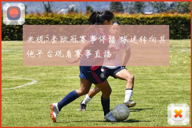 央视5套欧冠赛事停播 球迷转向其他平台观看赛事直播